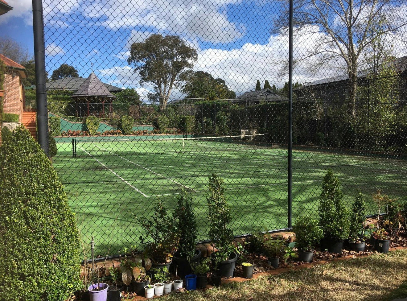 Tennis court in Pymble