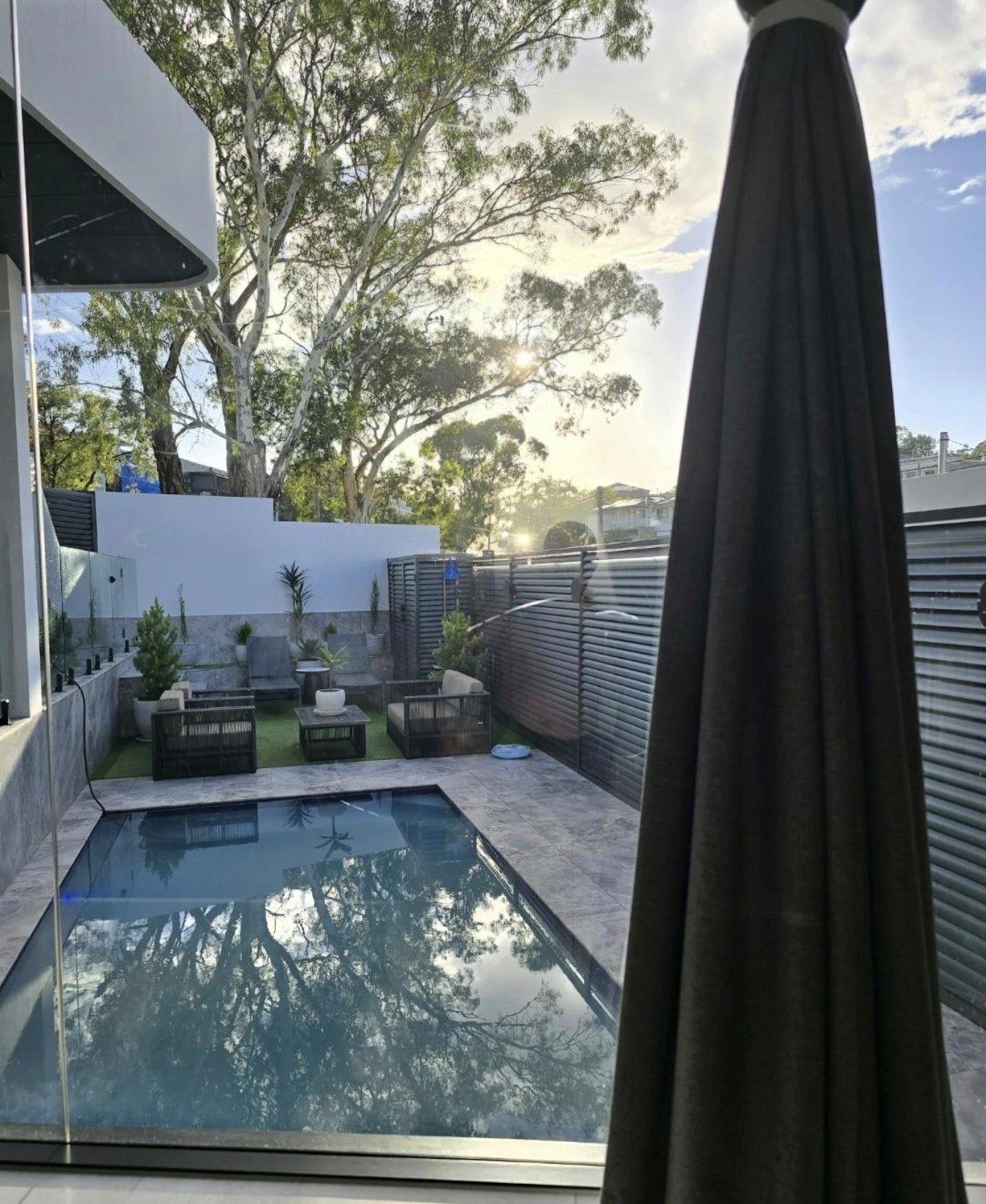 Pool in Mount Lewis