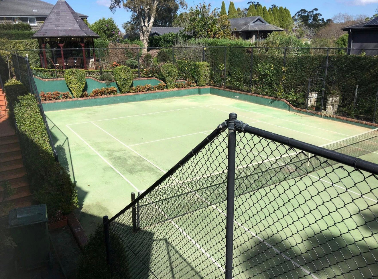 Tennis court in Pymble